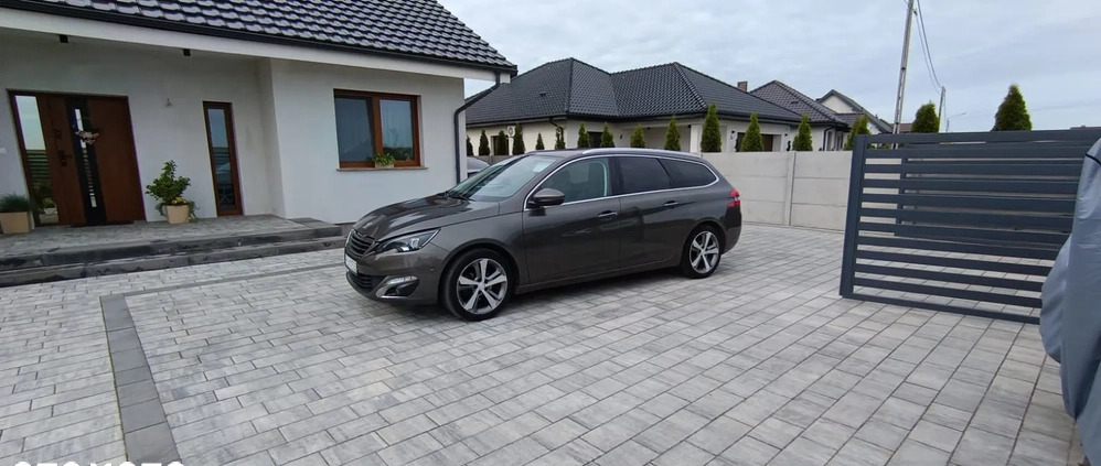 Peugeot 308 cena 31600 przebieg: 187000, rok produkcji 2014 z Płoty małe 106